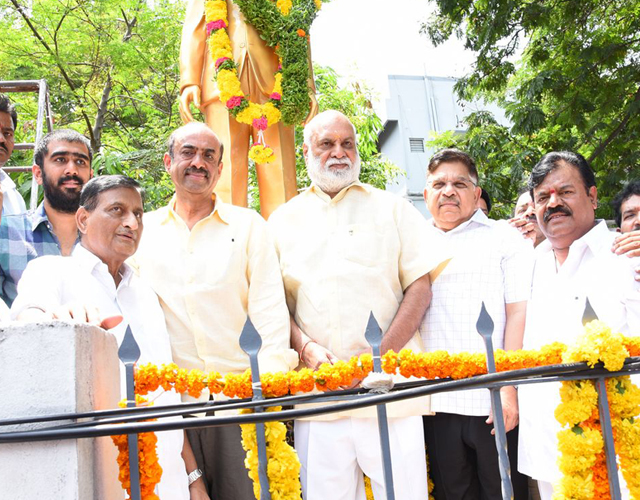 Ramanaidu statue inauguration at Film Chamber